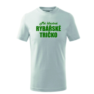 Pánské tričko Mé šťastné rybářské tričko