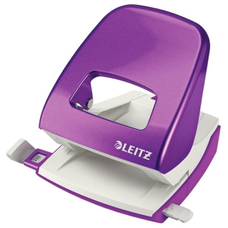 Děrovačka Leitz WOW NeXXt 5008 - 30 listů, kov,metalická purpurová